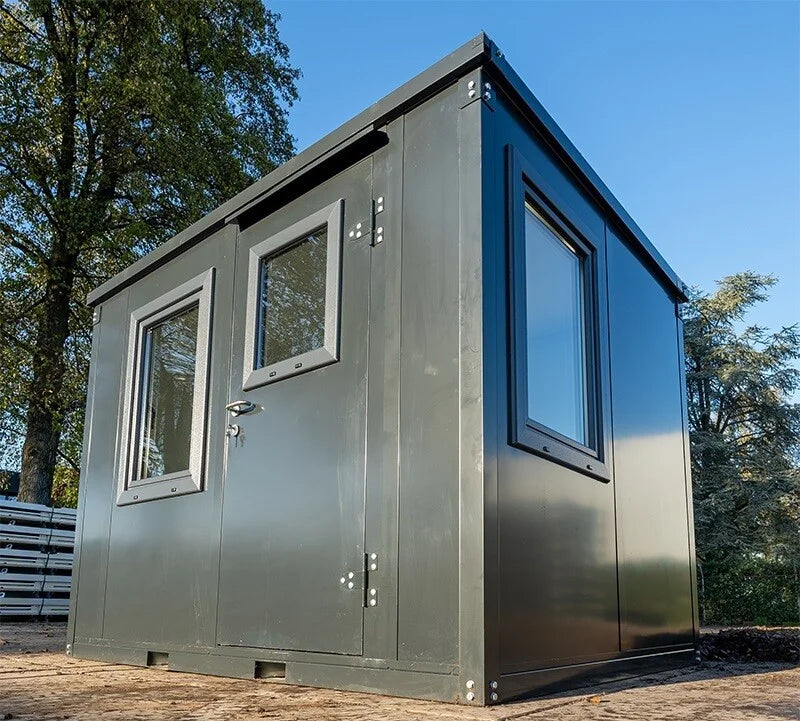BELLA CONTAINER UNIT INSULATED IN ANTHRACITE 4 X 2 METERS