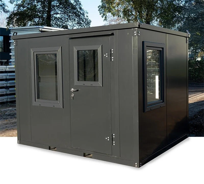 BELLA CONTAINER UNIT INSULATED IN ANTHRACITE 4 X 2 METERS