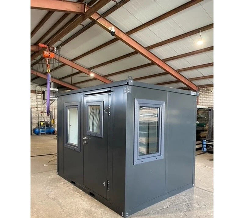BELLA CONTAINER UNIT INSULATED IN ANTHRACITE 4 X 2 METERS