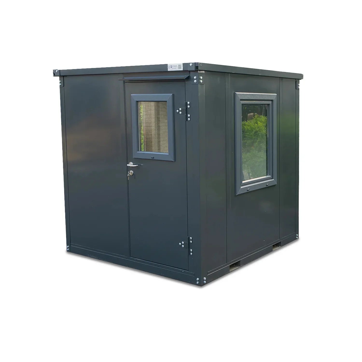 ANTHRACITE OFFICE CONTAINER 2 X 2 METERS