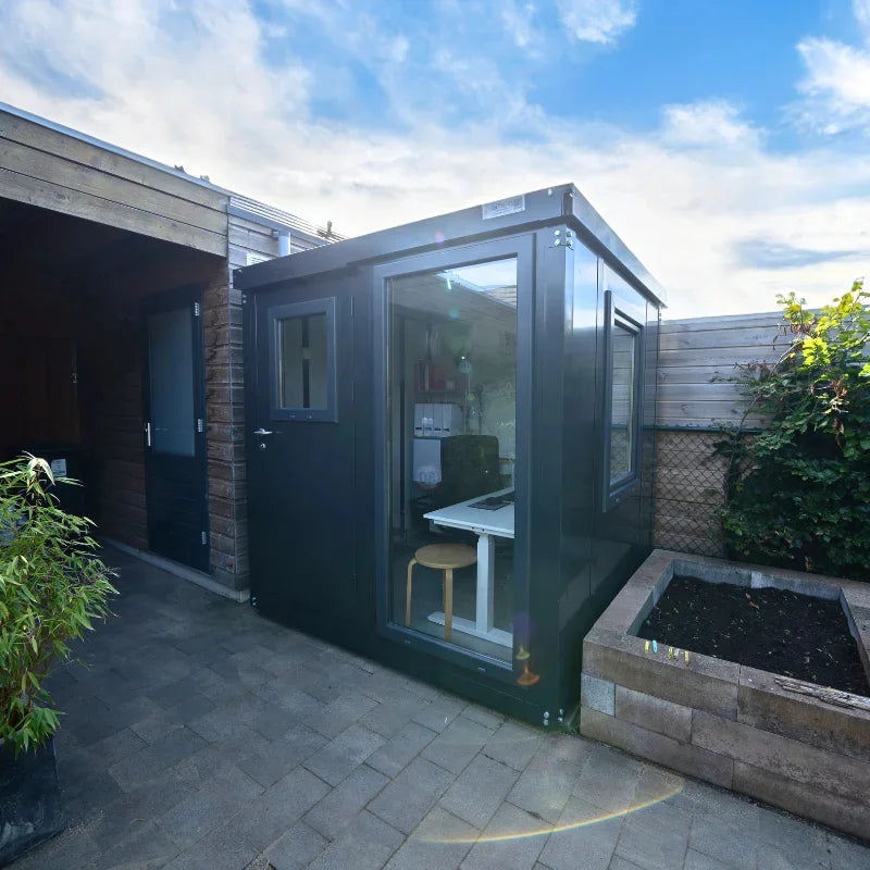 ANTHRACITE OFFICE CONTAINER 2 X 2 METERS