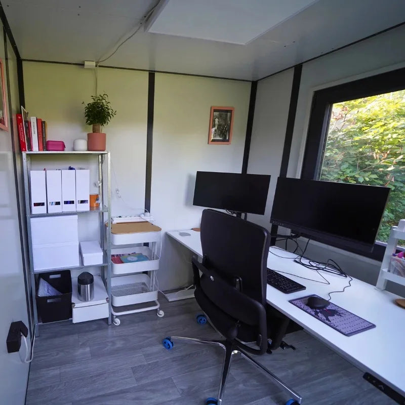ANTHRACITE OFFICE CONTAINER 2 X 2 METERS