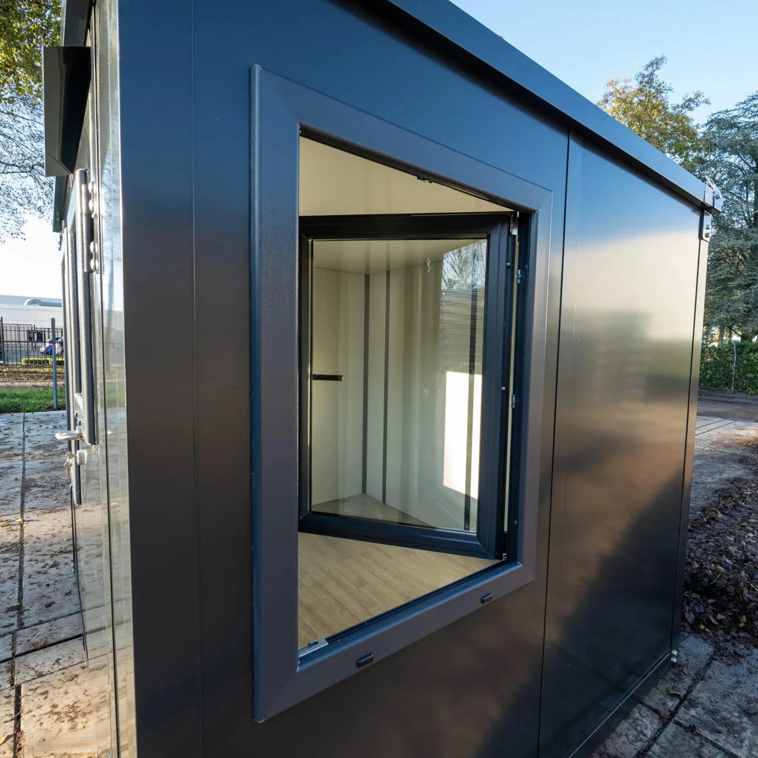 ANTHRACITE OFFICE CONTAINER 2 X 2 METERS