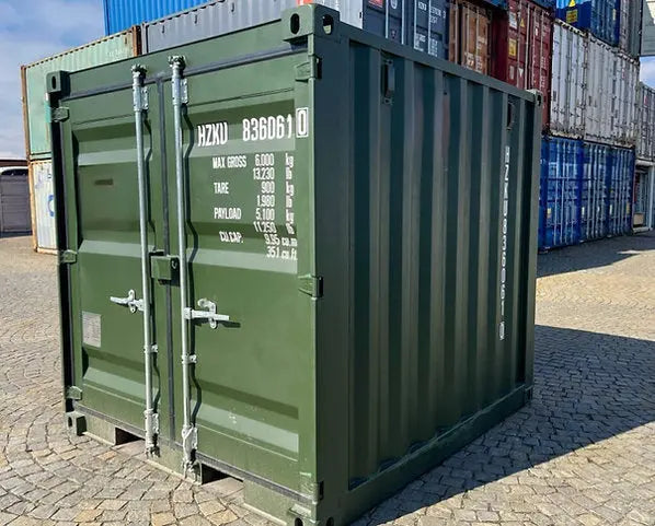 New 8 Foot Standard Shipping Container