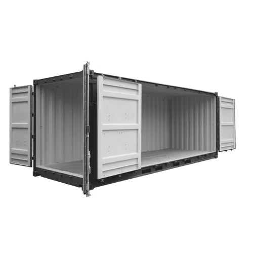 20-foot open-side storage container - new