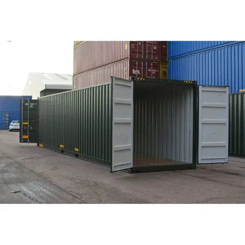 40-foot dry double-door shipping container, new 